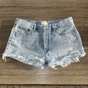 Agolde Parker Vintage Cut Off Shorts Swapmeet